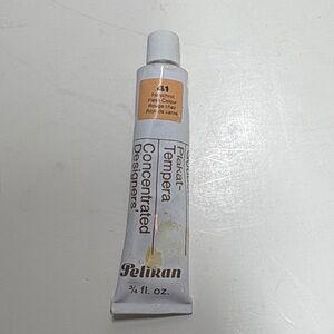 Vintage Pelikan Flesh Color #41 Concentrated Designers Colour Gauche Paint Tube